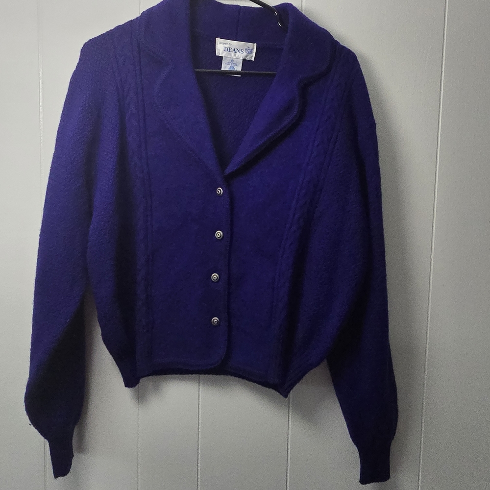 Elegant Blue Cardigan by Deans